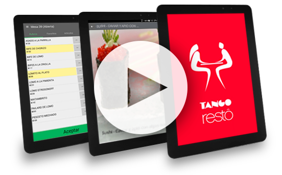 Restô mobile disponible para tu tablet